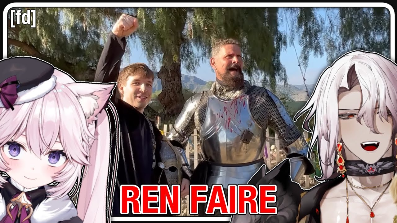 Aethel & Nyanners React to Their Renaissance Faire Video