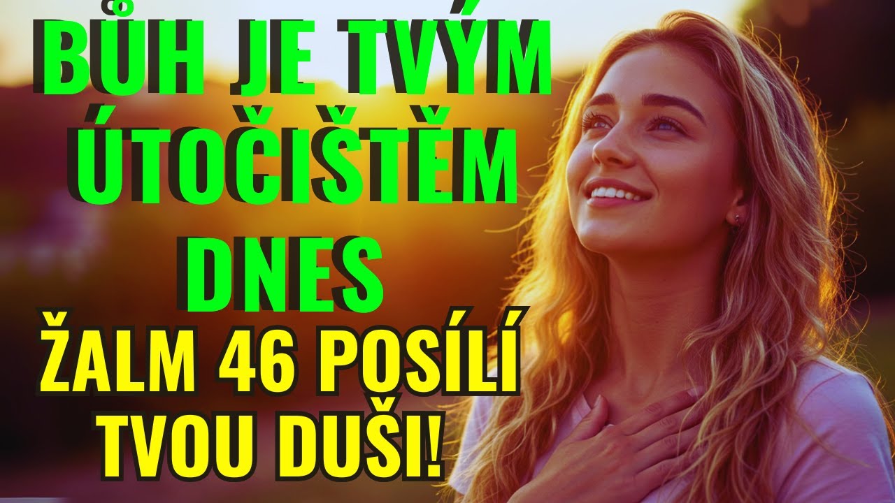 🌅 Ranní Modlitba se ŽALMEM 46 – BŮH je Tvé ÚTOČIŠTĚ a SÍLA při ÚSVITU📖