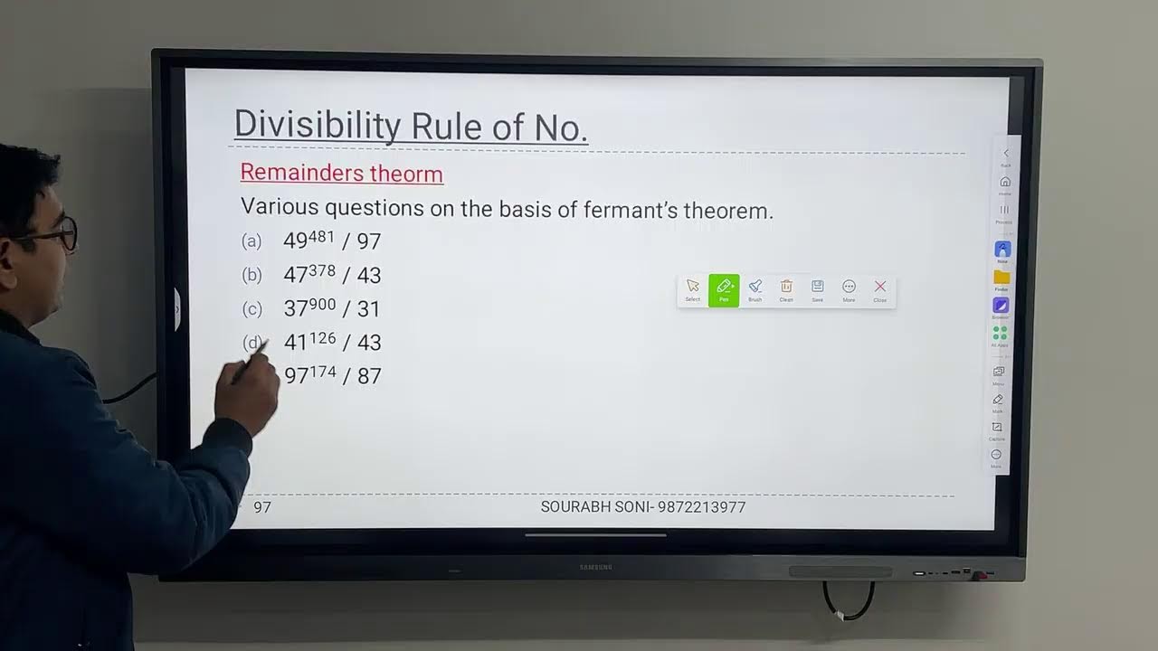 Number system evening batch