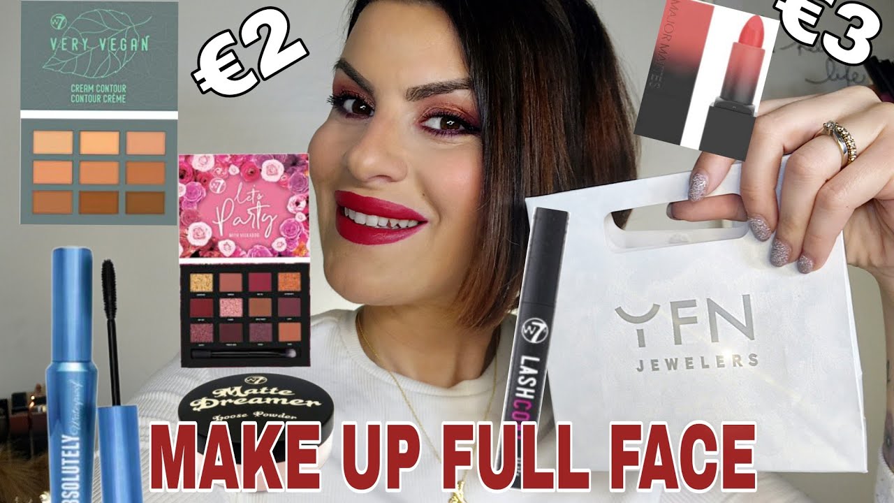 FULL FACE W7 MAKE UP super low cost!e YFN JEWELRY!✨