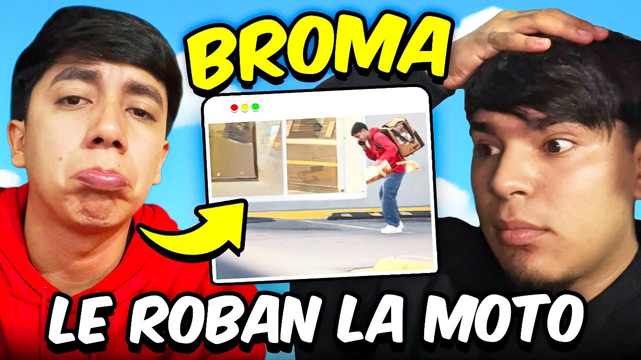 BROMA A MI AMIGO “ LE ROBARON LA MOTO” // @CharlyGalicia 
