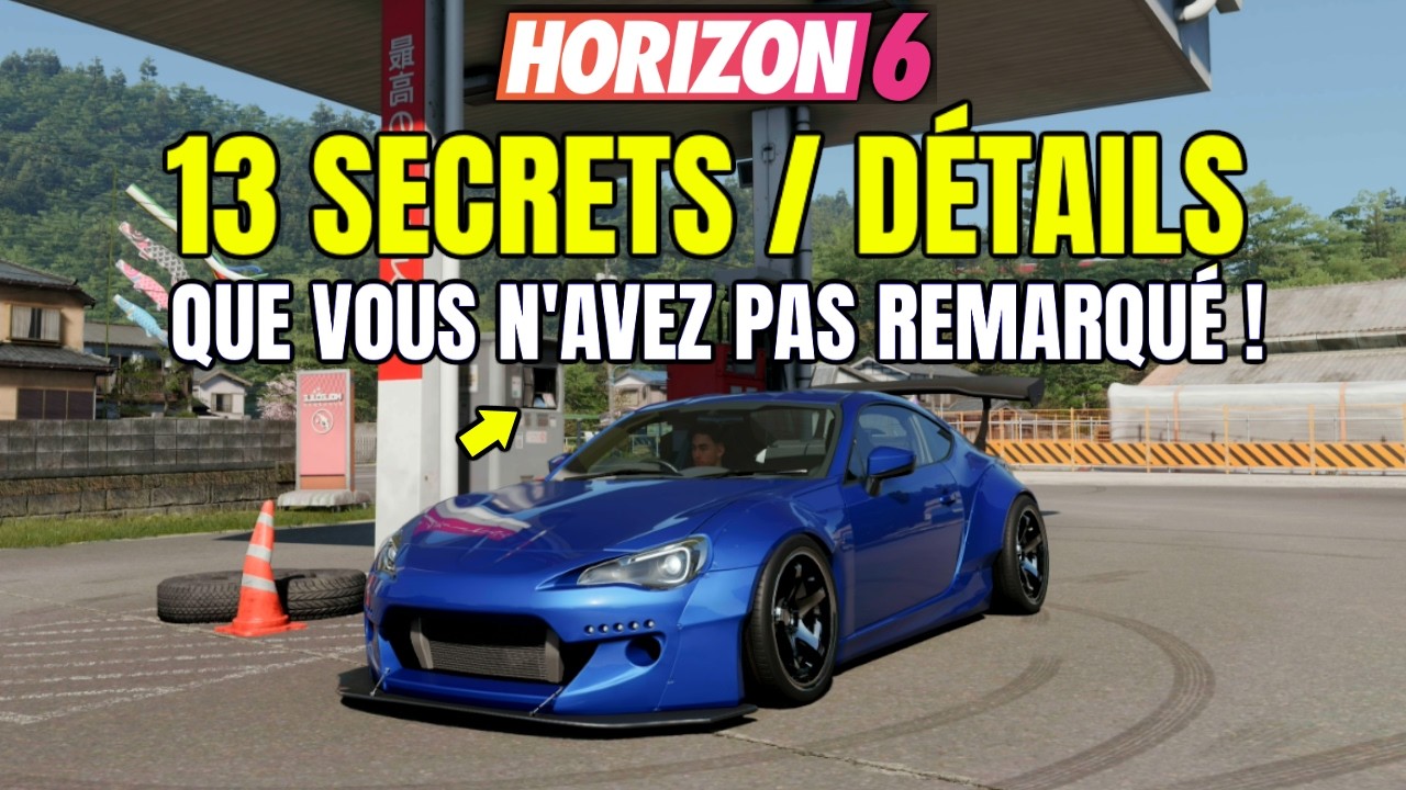 FORZA HORIZON 6  : 13 SECRETS/D&Eacute;TAILS INCROYABLES QUE VOUS N'AVEZ JAMAIS REMARQU&Eacute; !