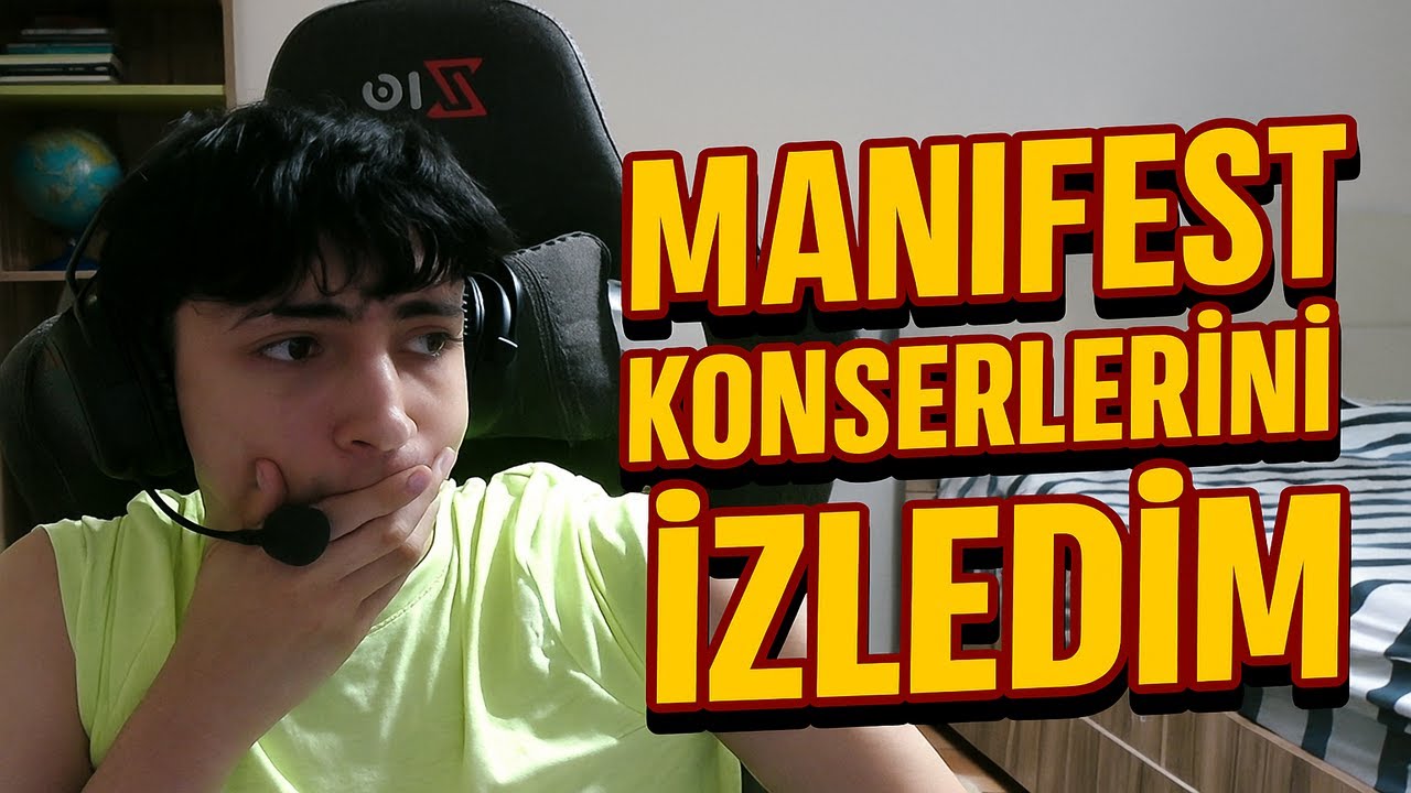 MANİFEST KONSERLERİ İZLİYORUZ - BENİ İYİCE MANİFEST FANI YAPTINIZ YA