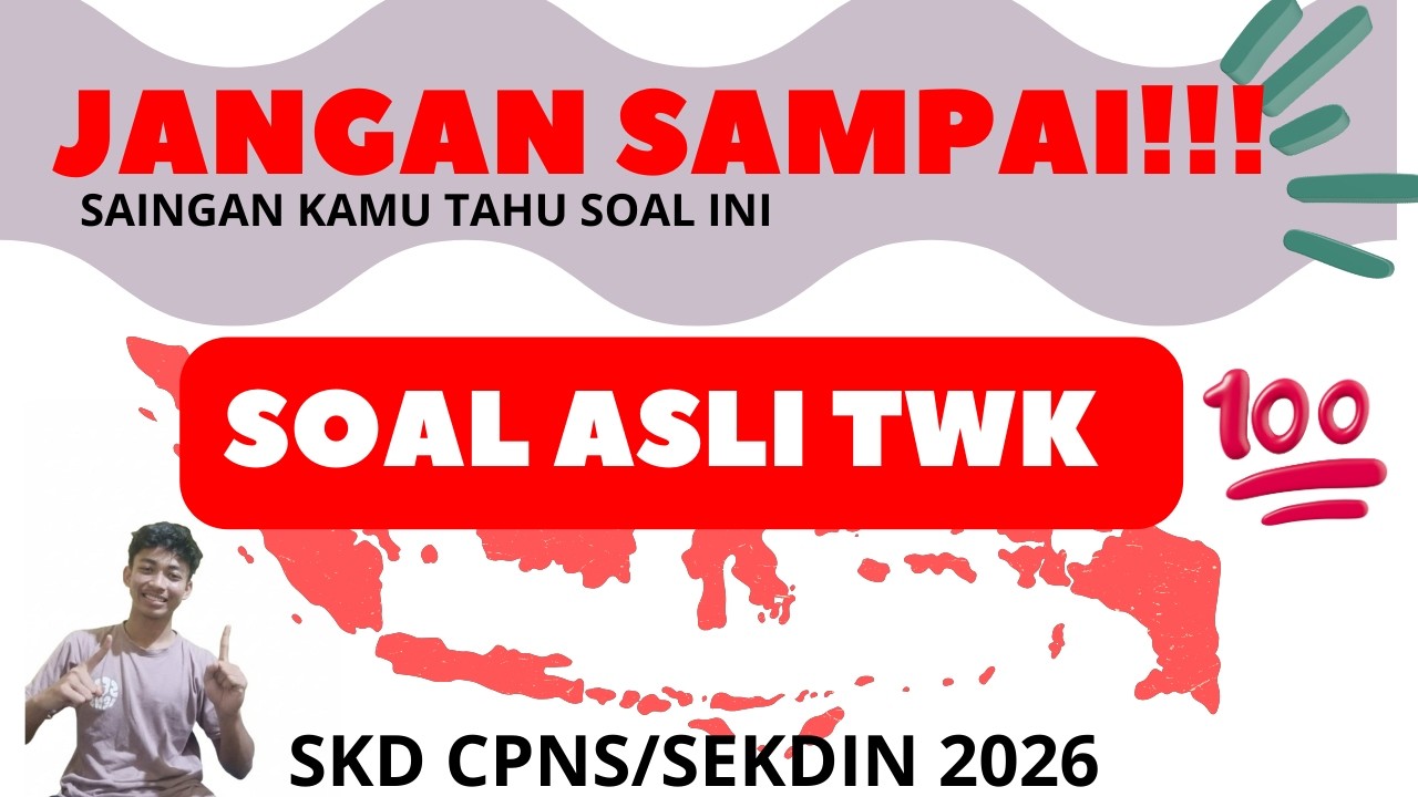 SOAL TWK ASLI DARI TEMENKU YANG DAFTAR TES SKD 2025