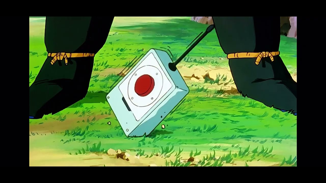 Krillin Destroys The Remote...Like an Idiot