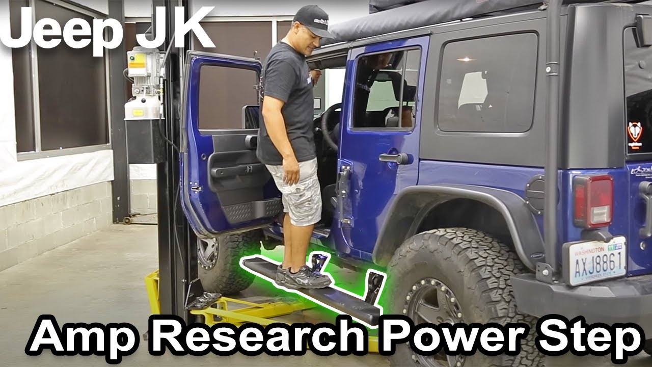 Установка усилителя мощности Amp Research | Jeep Wrangler JK 2007–2018