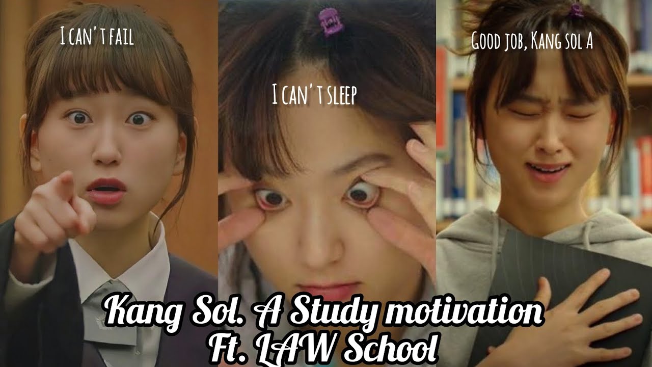 Kang Sol. A🎓🧍🏻‍♀️Study Motivation ft. Law School⚖️🏫. 