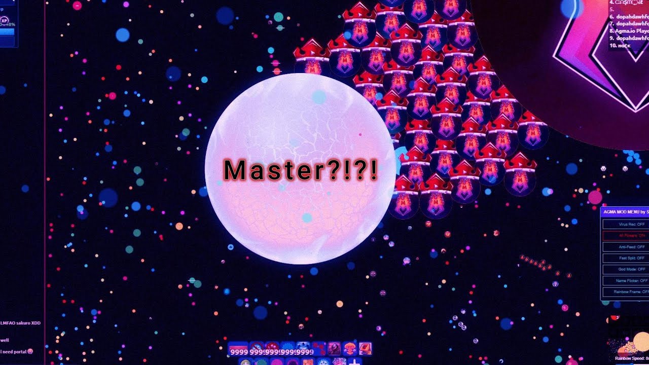 Agma.io INSTANT X PRO skills + POWERUSER +300 BOTS !!!