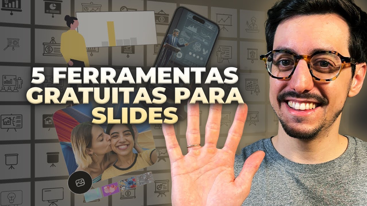 As 5 melhores FERRAMENTAS GRATUITAS para TURBINAR os SLIDES das suas apresentações!