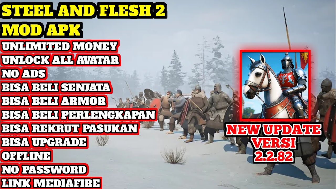 Steel and flesh 2 mod apk terbaru versi 2.2.82 new update mod apk unlimited money 