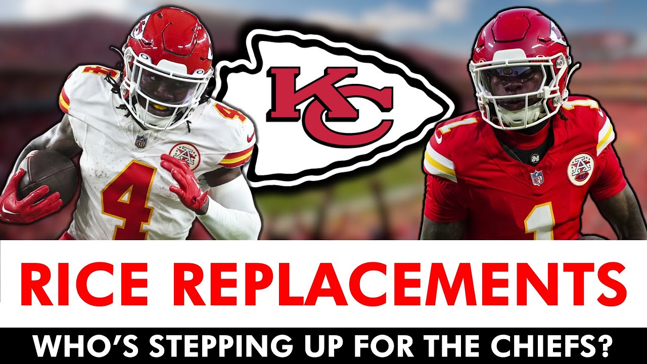Rashee Rice Replacements: Chiefs Free Agent Targets + Xavier Worthy STEPPING UP? Chiefs Rumors