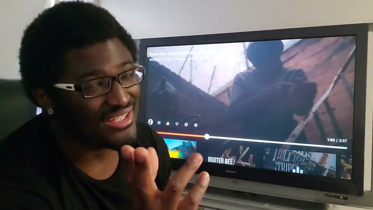 Togo-American reaction to Booter Bee - Stripes