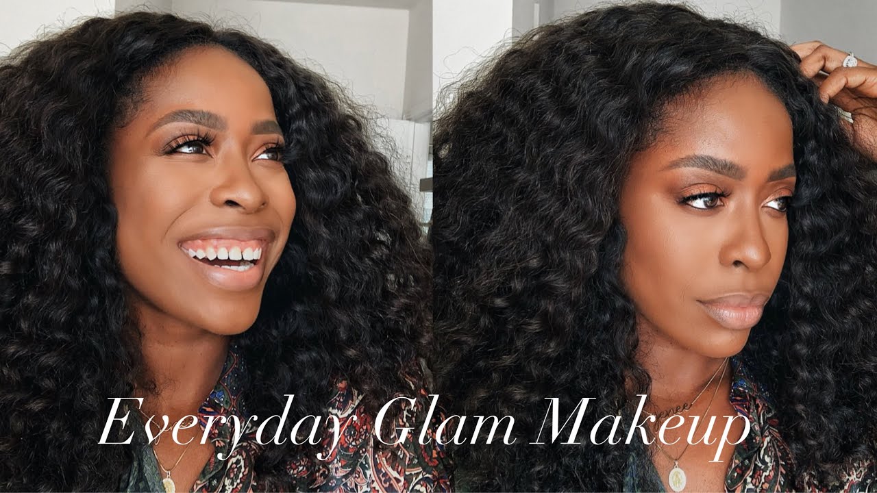 NATURAL GLAM MAKEUP DARKSKIN | HIGHLOWLUXXE