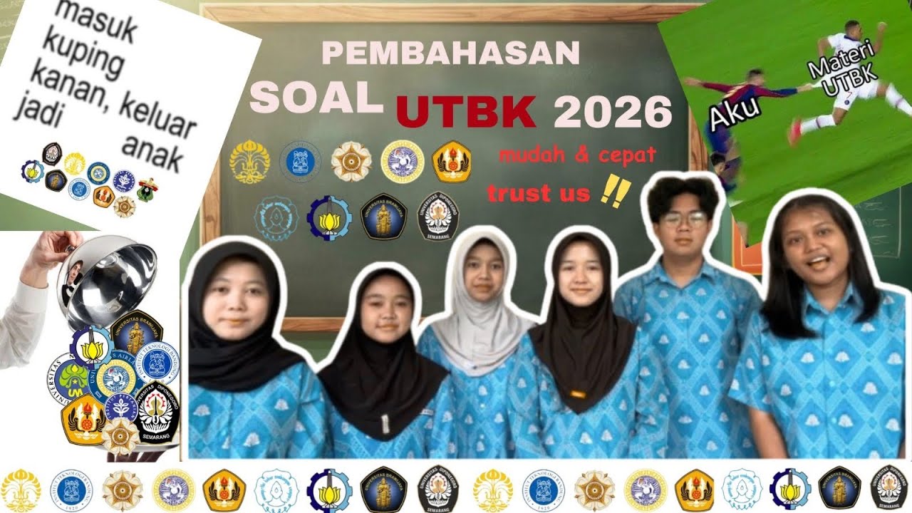 PENJELASAN MUDAH SOAL UTBK : SIAP MASUK PTN (4A) 🔥🔥
