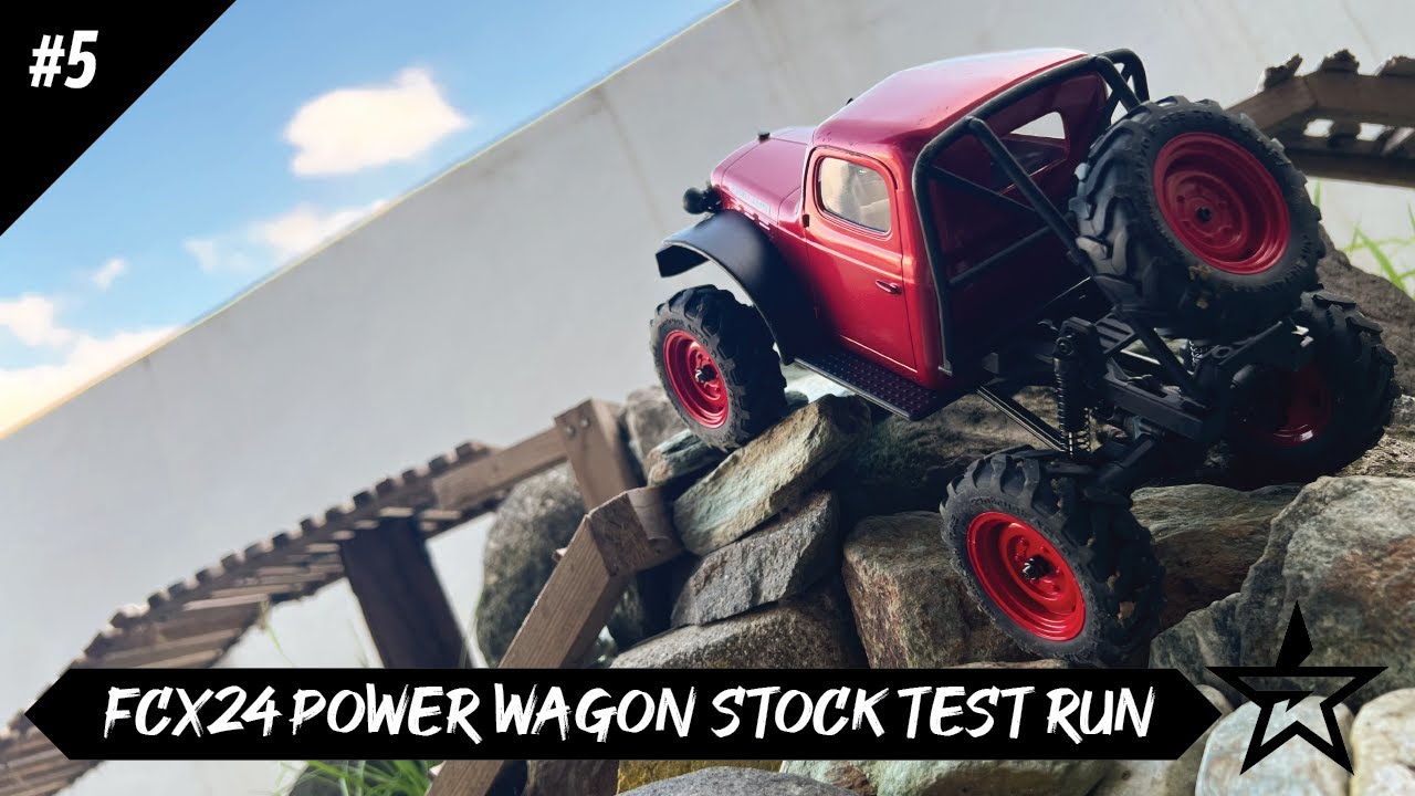 FCX24 Power Wagon Stock Test Run | Ep.5