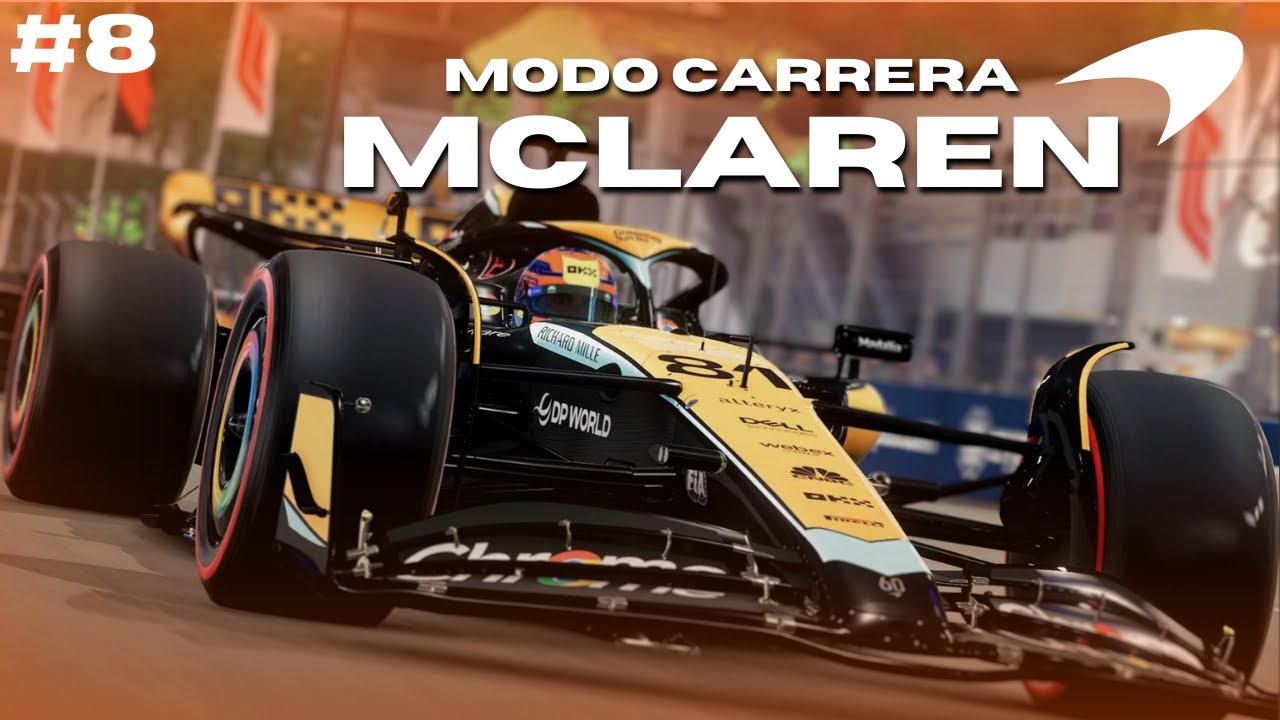 LA CARRERA MÁS SURREALISTA // Modo carrera Mclaren #8