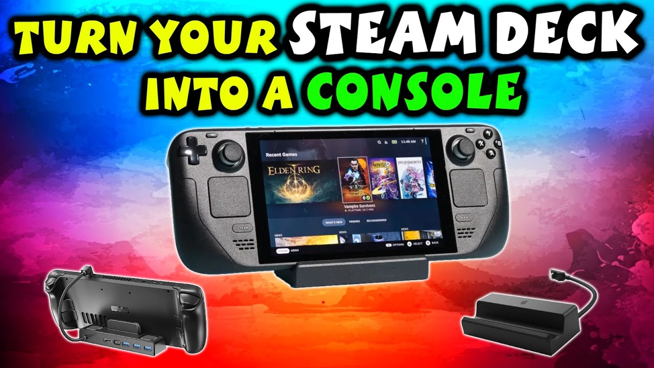 How To Turn Your Steam Deck Into A Console, Easiest Ways - Explained Step By Step!