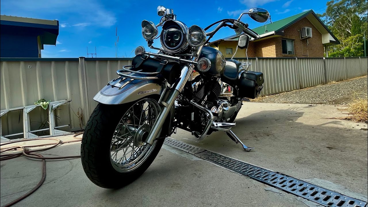 2007 Yamaha V Star XVS650 Classic Cold Start / Slight Review