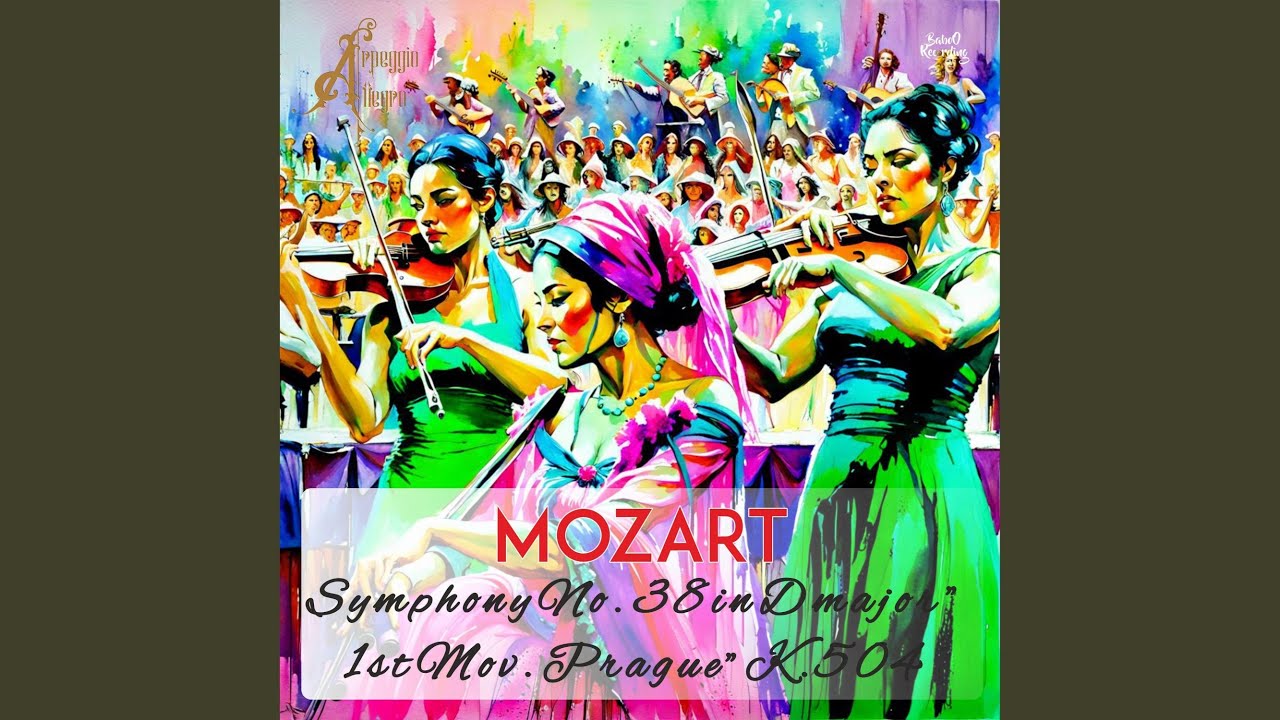 Mozart's Symphony No. 38 in D major 1st Mov. Prague” K.504