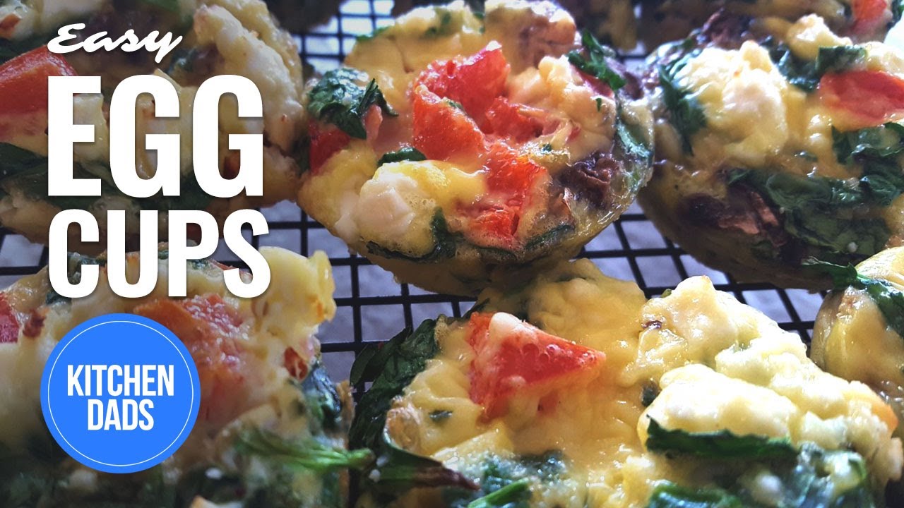 How to Make Easy Breakfast Egg Cups Short | Kitchen Dads 1 Minute Recipes