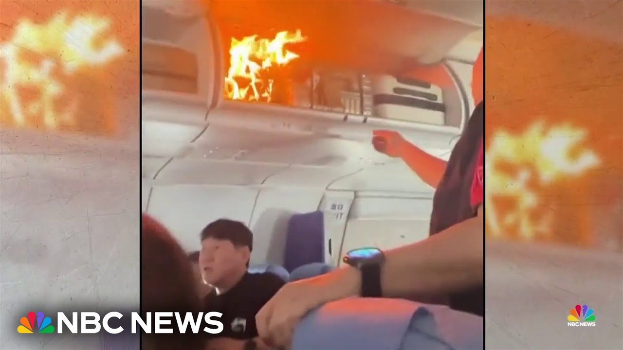 Air China flight diverted after lithium battery catches fire on board