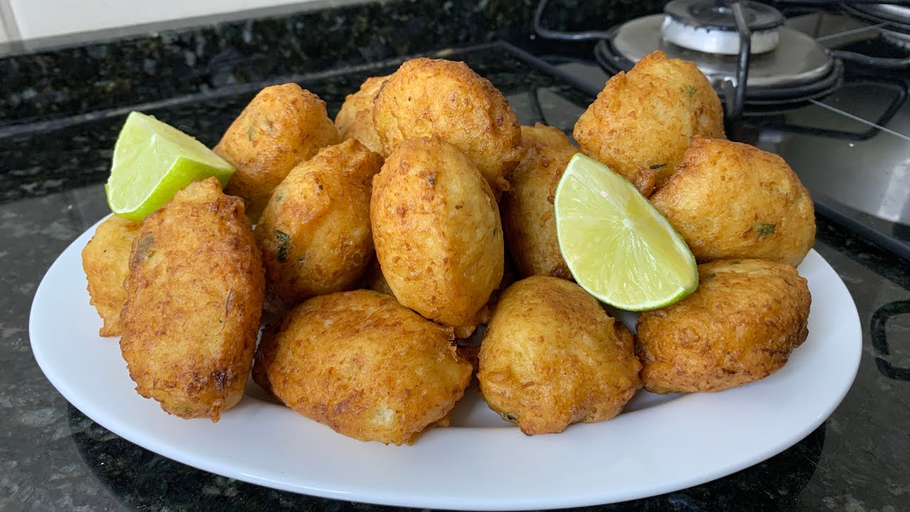 Bolinho de Couve Flor Feito em 5 Minutos Super Fácil de Fazer e Fica uma Delícia.
