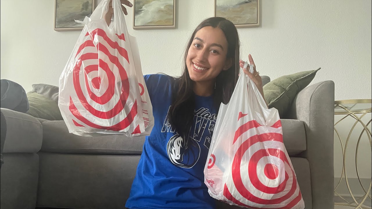 ASMR for the girls 🩷💜🧡 target haul