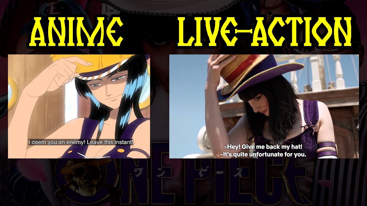 Robin Meets The Straw Hats - One Piece Season 2 Anime Vs. Live Action - #onepiece #onepieceedit