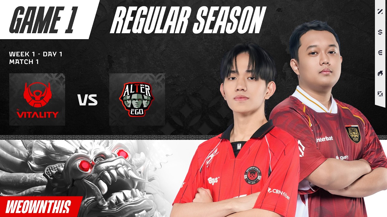 BTR vs AE | Regular Season Week 1 Day 1 | Game 1 | #MPLIDS17