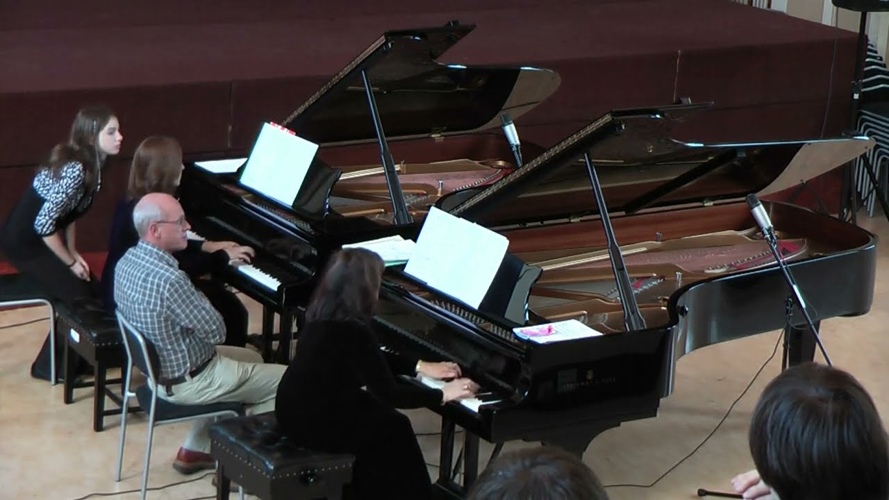Pancho Vladigeuroff - Mar Dimitro lyo Opus 23 No. 2 for 2 pianos : Duo 'Va i Ve' @ Rach Society AGM