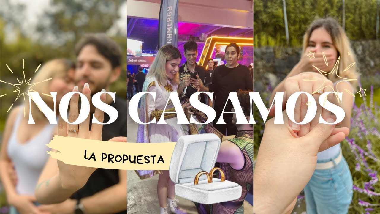 ¡Nos vamos a casar! ❤️💍