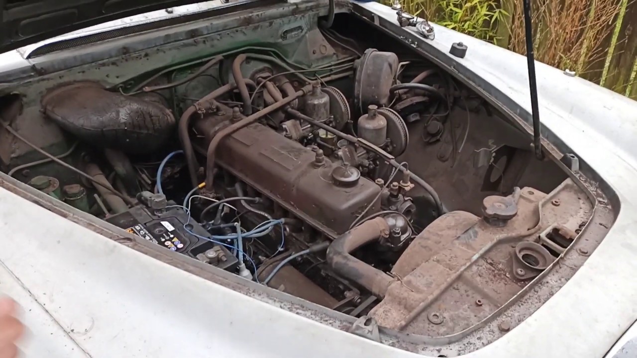 1964 Wolseley 6/110 MK2 3ltr First Start In 16 Years - Cold Start
