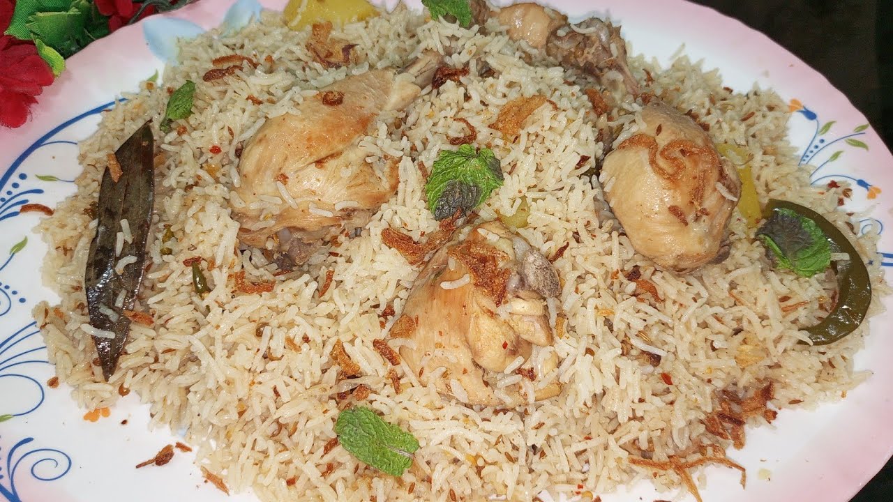 Quick Easy Chicken Pulao Recipe | White Chicken Pulao Recipe By AFD (Ramadan Special Recipe)