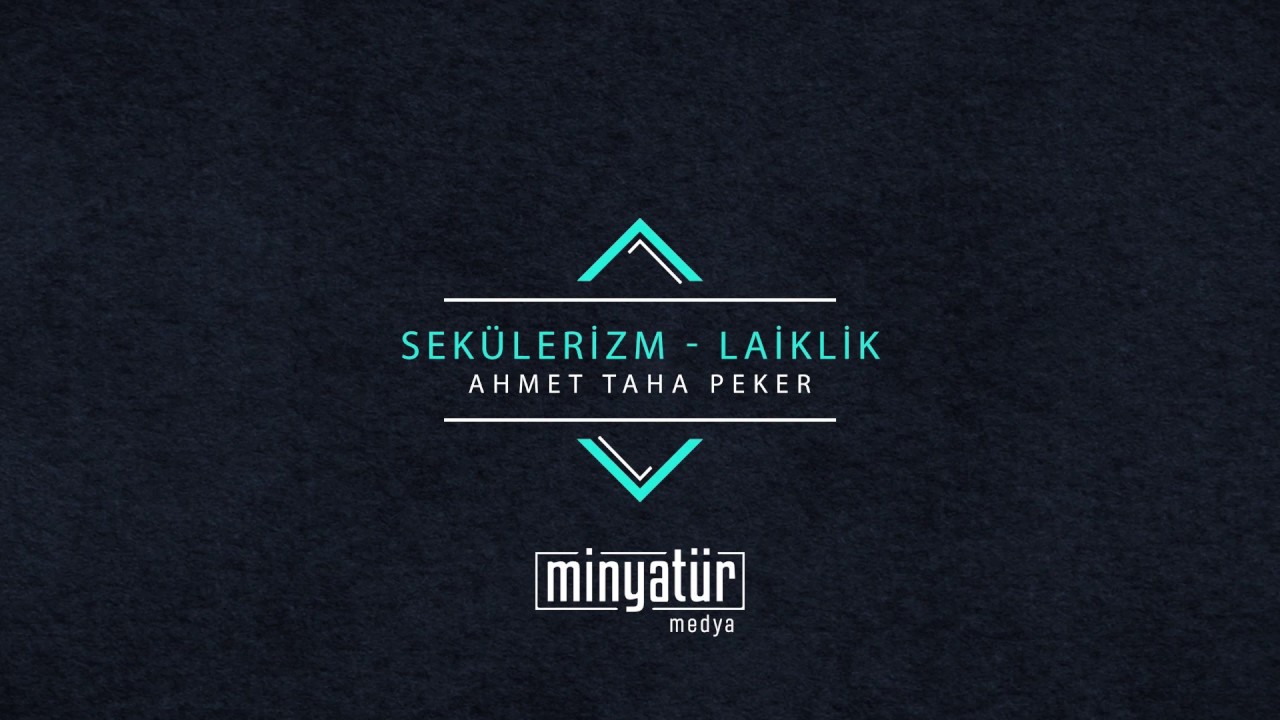 Sekülerizm - Laiklik | Batı'nın Kavramları
