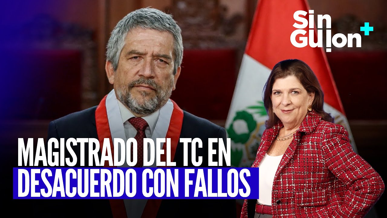 ROSA MARÍA PALACIOS ENTREVISTA A MAGISTRADO DEL TC SOBRE EXTINCIÓN DE DOMINIO #HNewsLR
