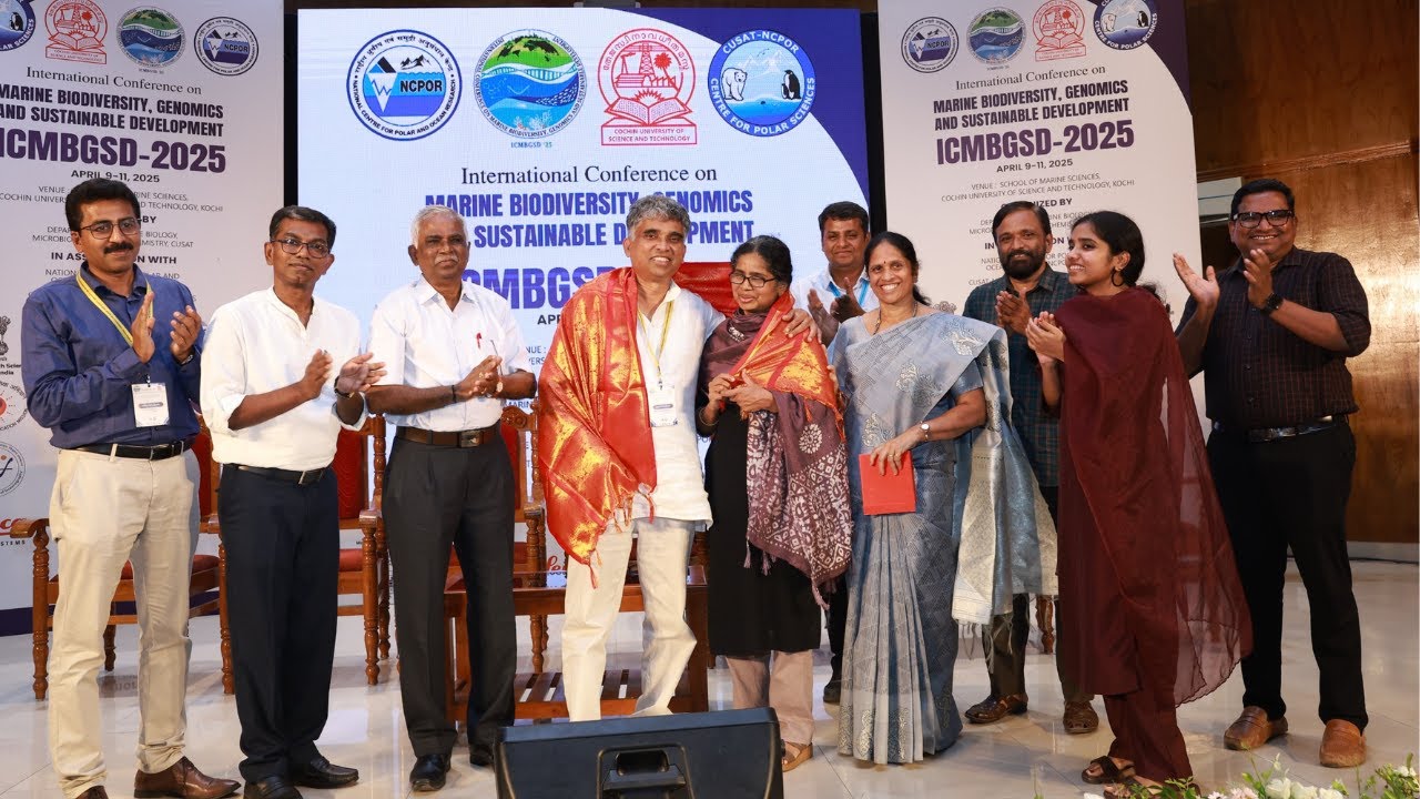 Prof.(Dr). A.A. Mohamed Hatha| School of Marine Sciences|Cochin University of Science and Technology