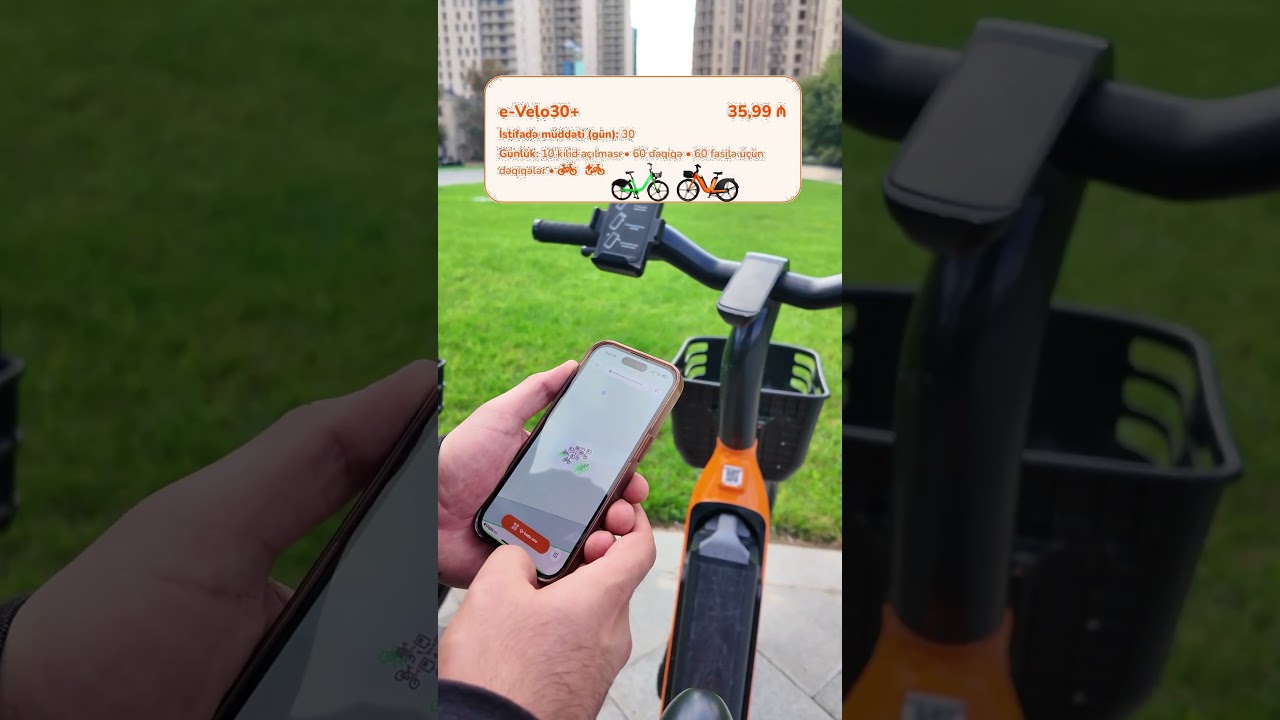 APAR abunəlikləri ilə daha &ccedil;ox qənaət et, daha &ccedil;ox kəşf et! 🚴&zwj;♀️   #apar #automobile #urban #ebike