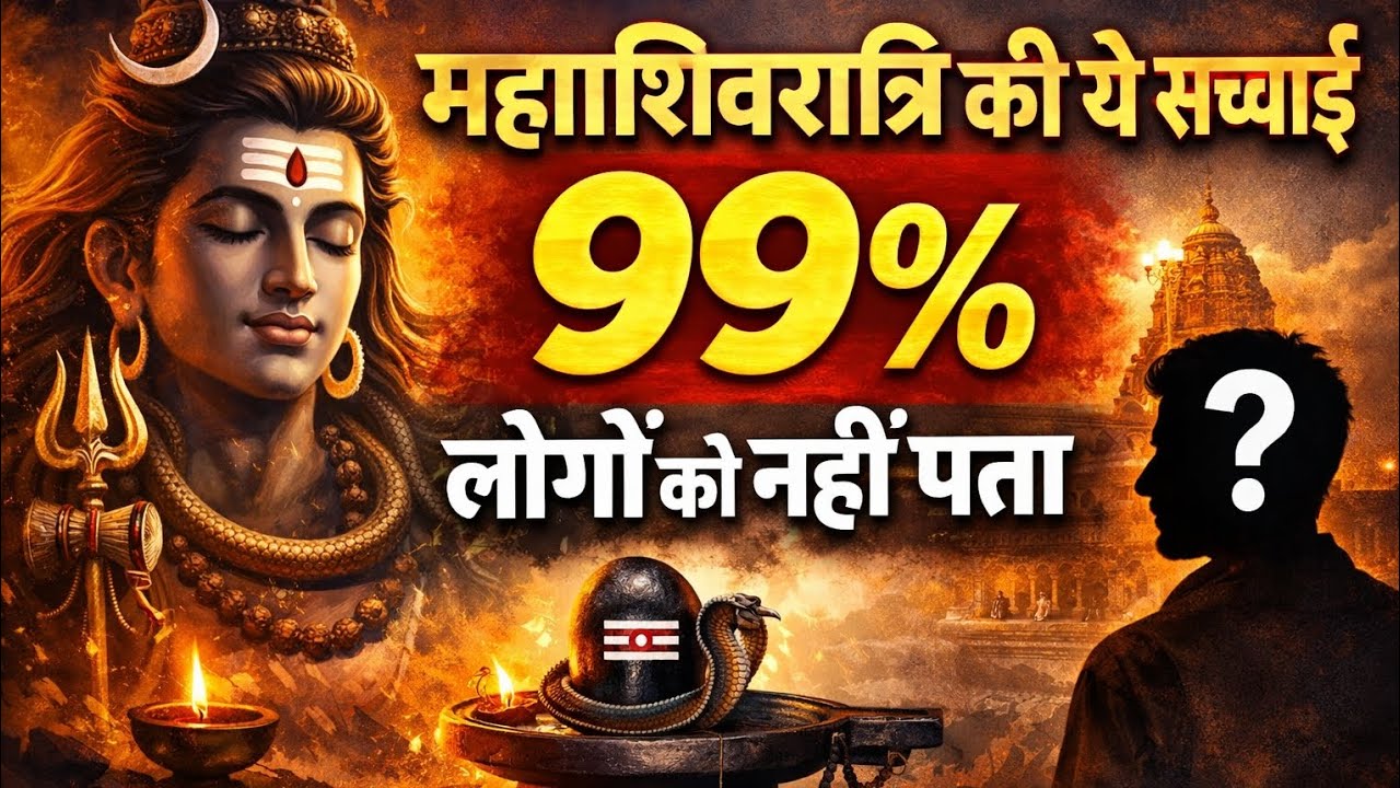 🛑 महाशिवरात्रि की ये सच्चाई 99% लोगों को नहीं पता | #kathax 2026, #video 