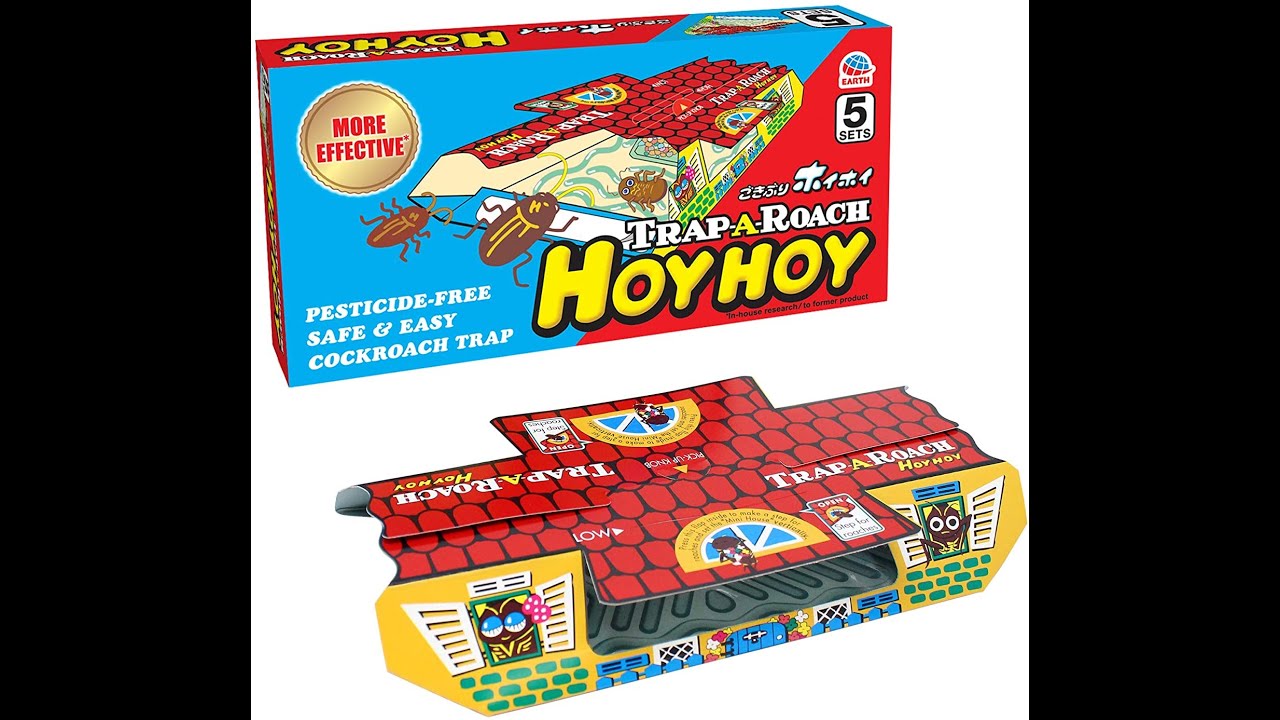 Hoyhoy Trap-A-Roach Cockroach Roach Trap