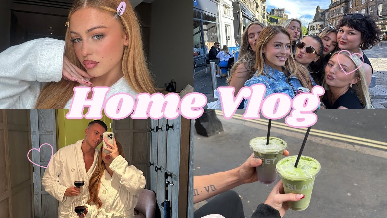COME HOME WITH US | reuniting with friends & fam, becoming a matcha girly and fun in London♡