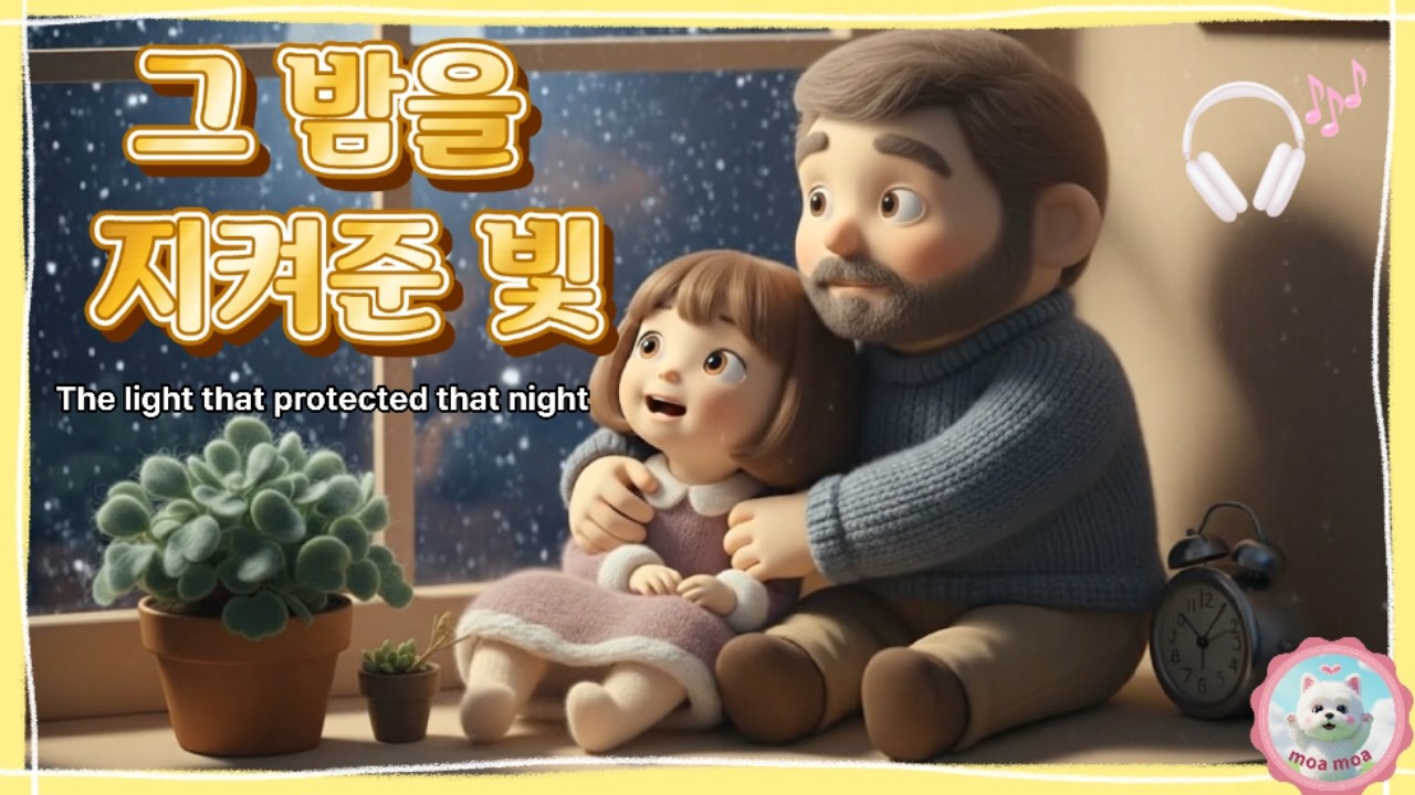 그 밤을 지켜준 빛 | 엄마의 별, 아빠의 달 (감성 힐링 음악)🎶