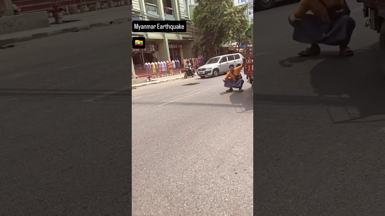 Breaking News: Powerful Earthquake Rocked Myanmar & Thailand: Shocking Footage Reveals Destruction!