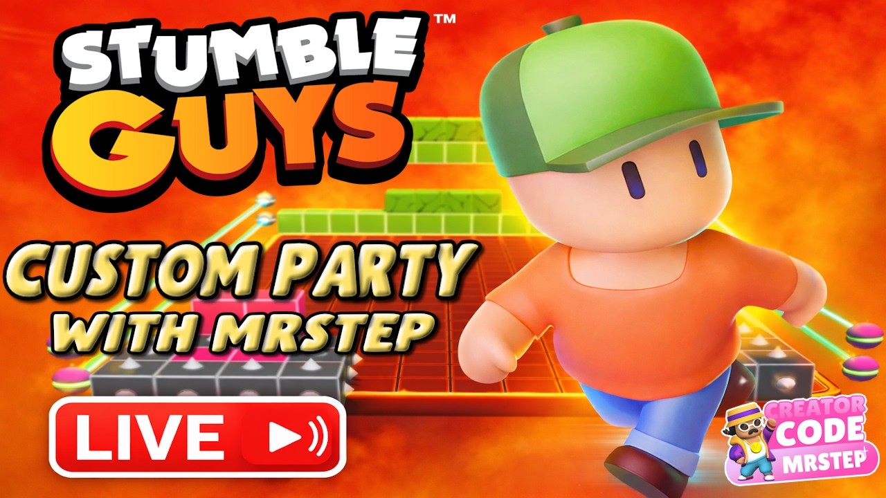 STUMBLE GUYS LEGENDARY BLOCK DASH LIVE STREAM