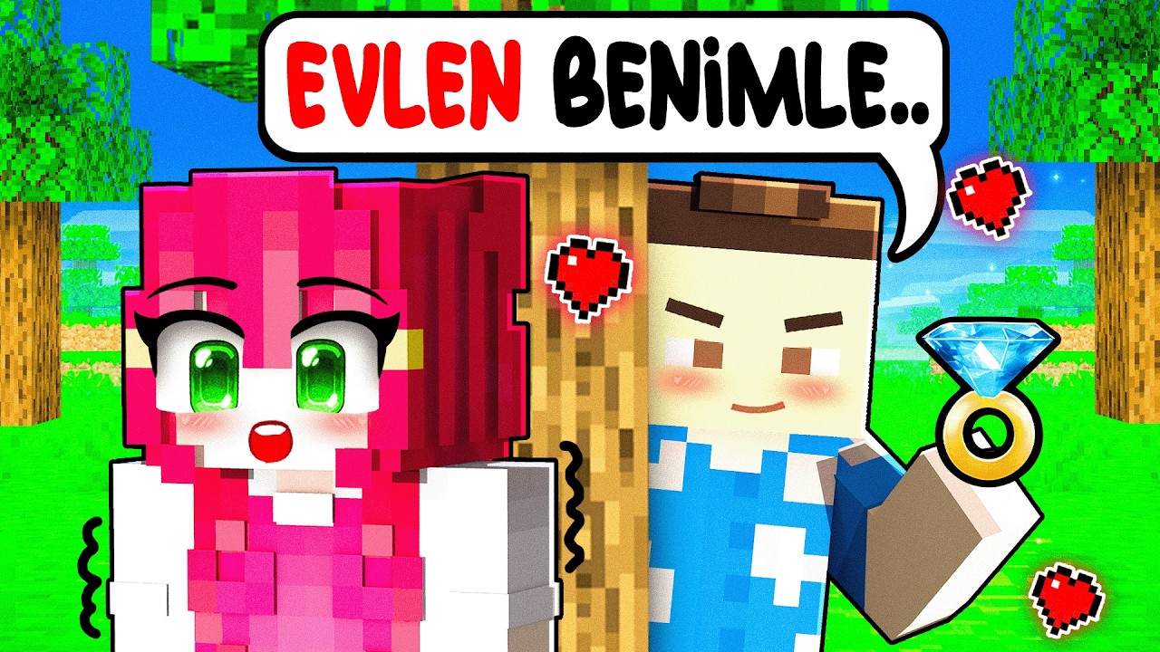 BARS VE KİRAZ EVLENİYOR! 💍 - Minecraft