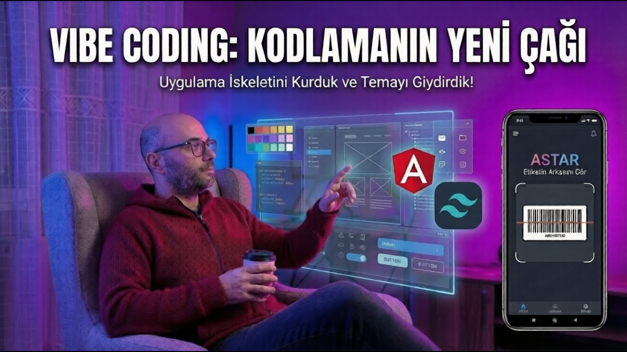 Vibe Coding #2: Uygulama İskeletini Kurduk ve Temayı Giydirdik!