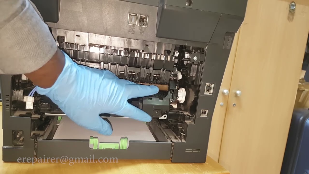 How to Remove Fuser Unit  Brother MFC-8510