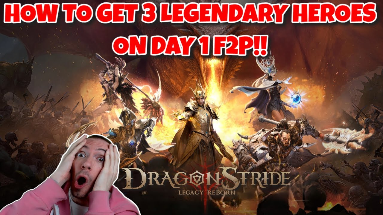 How To Get 3 FREE Legendary Heroes Dragonheir Silent Gods RELAUNCH!