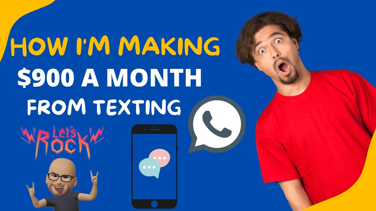 EARN $5000 MONTHLY SENDING TEXT MESSAGES (Make Money Online)