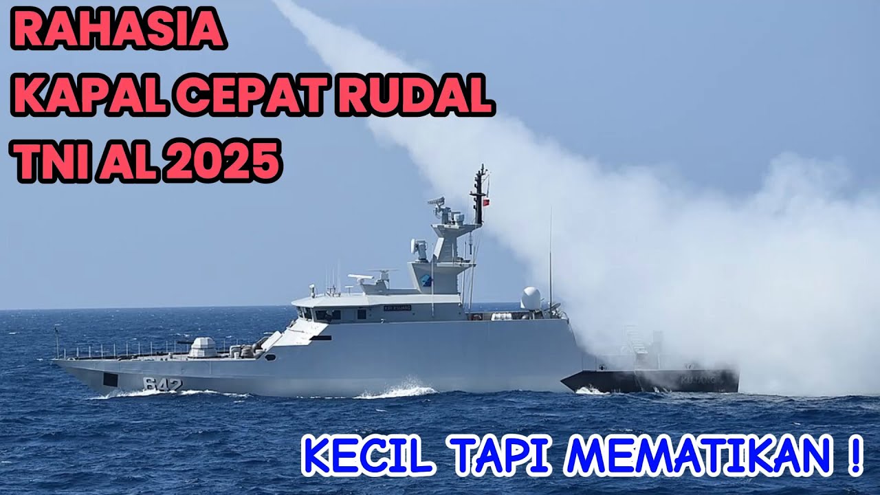 Rahasia Kapal Cepat Rudal TNI AL 2025 🚤 Kecil Tapi Mematikan!#CR TNI AL#KAPAL CEPAT RUDAL