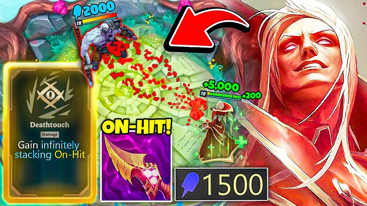 Vladimir, but my attacks gain infinitely scaling ap AND on-hit damage! | 2v2v2v2 Game Mode
